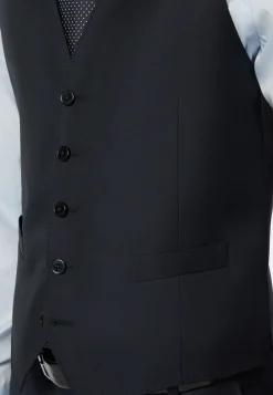 Navy Wool Twill Waistcoat|Boggi Milano Discount