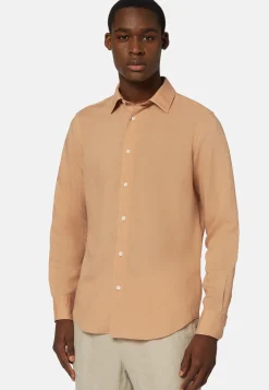 Regular Fit Tencel Linen Shirt|Boggi Milano Cheap