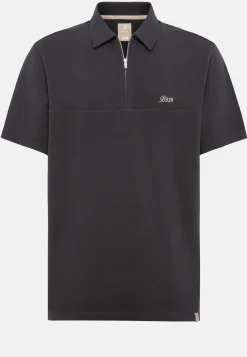 Organic Cotton Blend Piqué Polo Shirt|Boggi Milano Hot