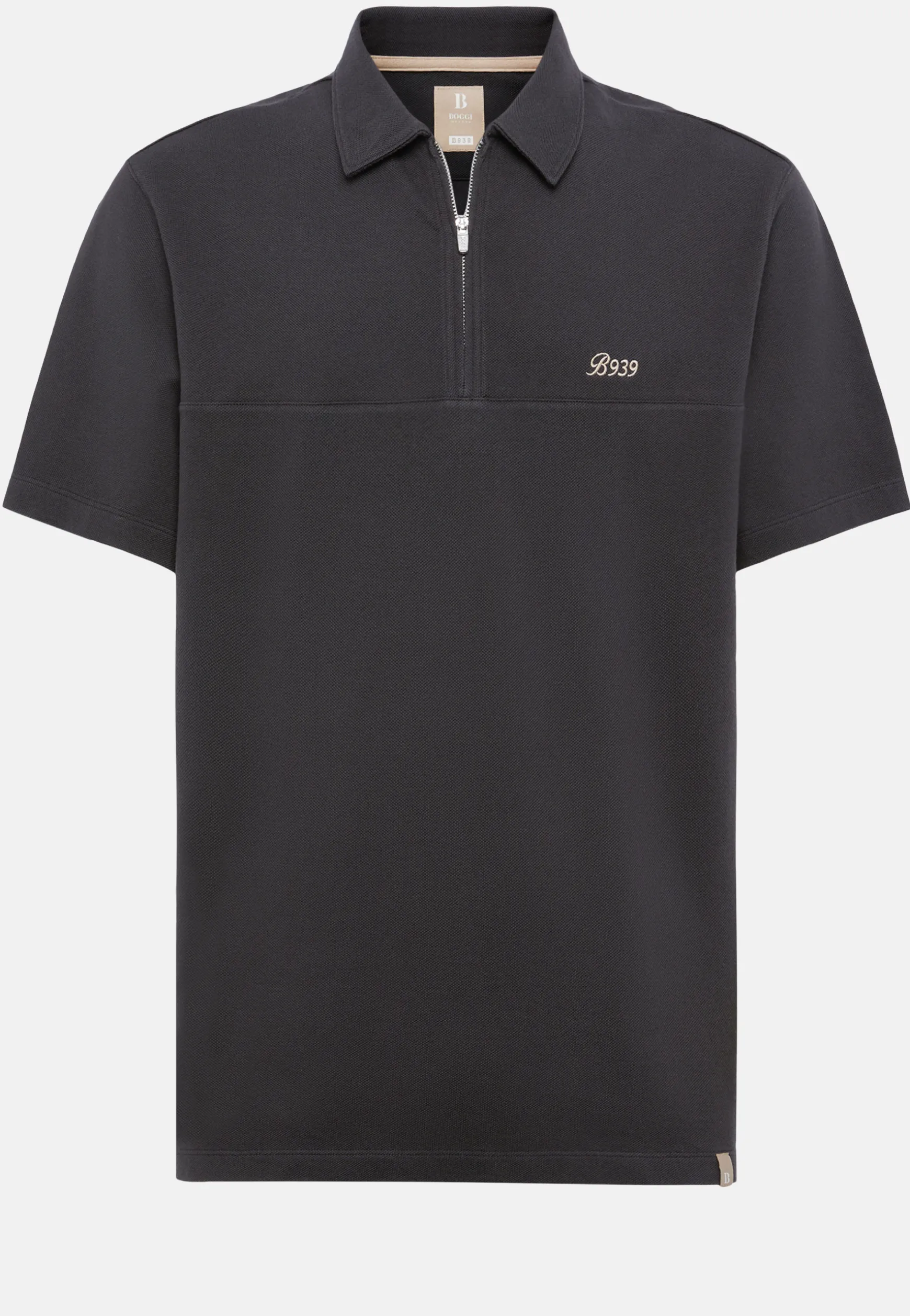 Organic Cotton Blend Piqué Polo Shirt|Boggi Milano Hot