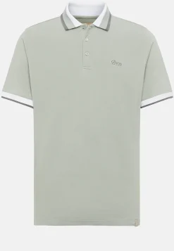 Organic Cotton Blend Piqu&eacute; Polo Shirt|Boggi Milano Fashion