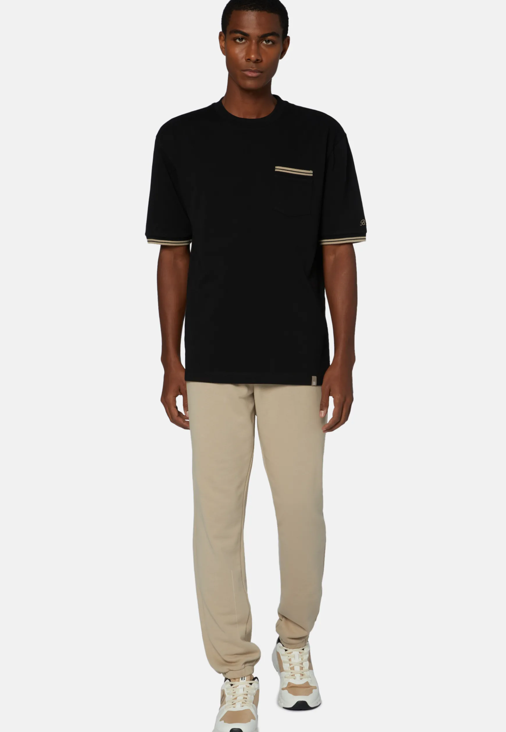 Organic Cotton Blend T-Shirt|Boggi Milano Hot