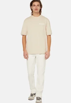 Organic Cotton Blend T-Shirt|Boggi Milano Shop