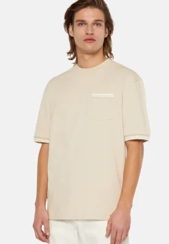 Organic Cotton Blend T-Shirt|Boggi Milano Shop