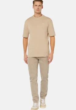 Organic Cotton Blend T-Shirt|Boggi Milano Store