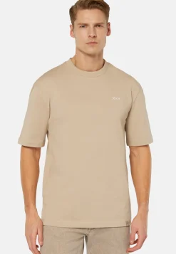 Organic Cotton Blend T-Shirt|Boggi Milano Store