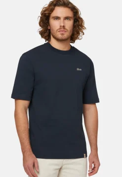 Organic Cotton Blend T-Shirt|Boggi Milano Cheap