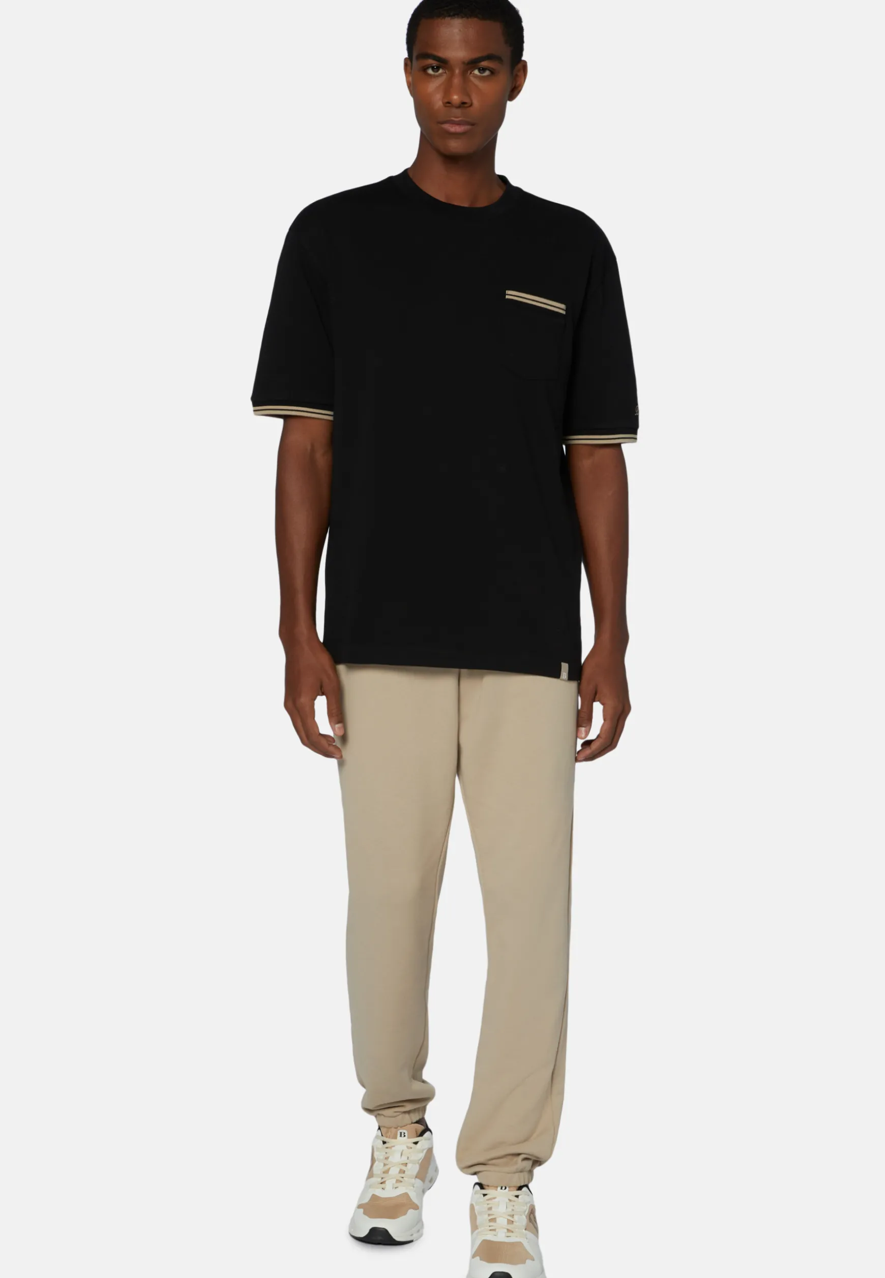 Pants in Organic Cotton Blend|Boggi Milano Outlet
