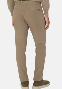 Pants in Stretch Cotton Moleskin|Boggi Milano Fashion