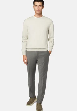 Pants in Stretch Flannel|Boggi Milano Flash Sale