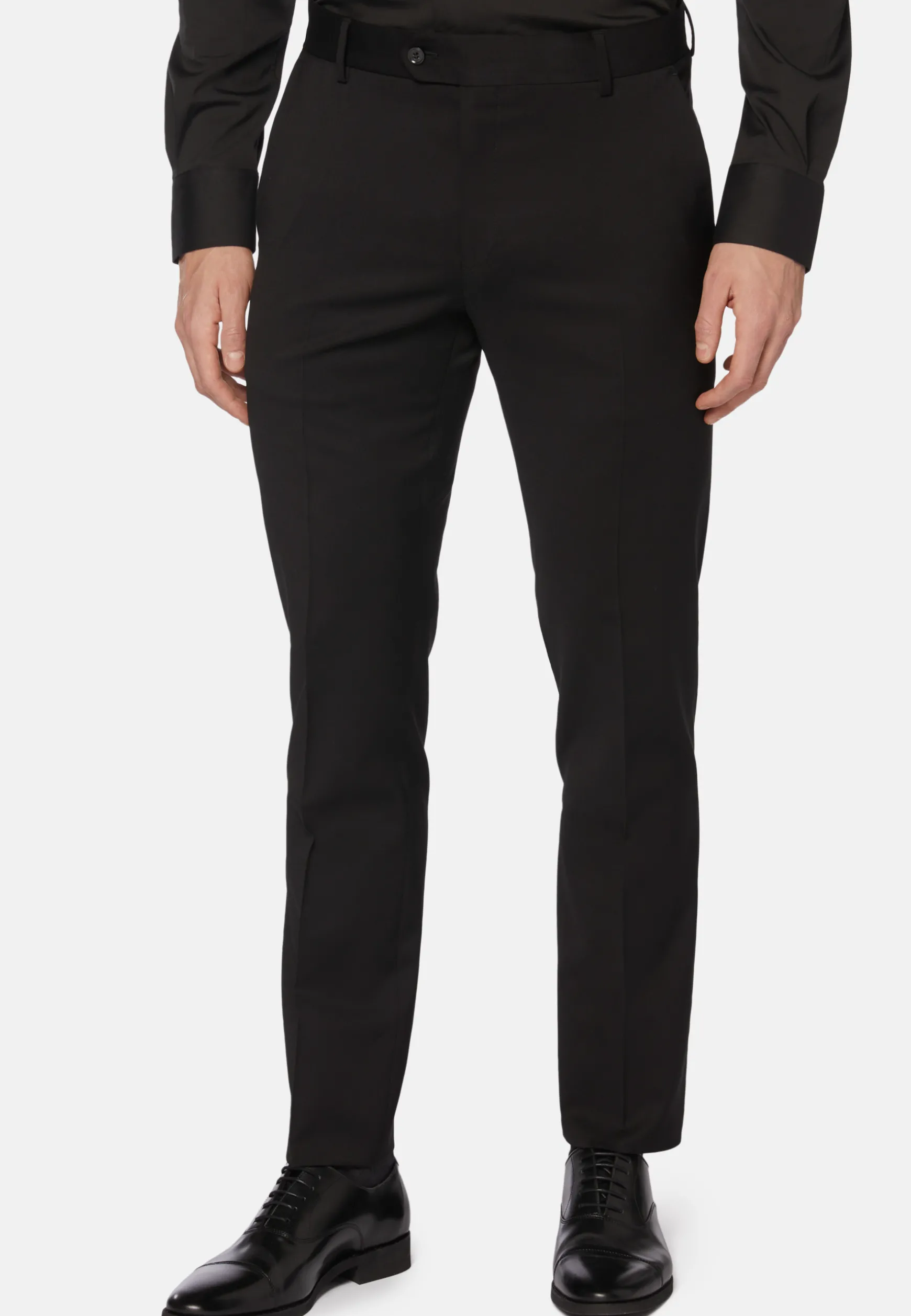 Pants in Stretch Knitted Wool|Boggi Milano Flash Sale