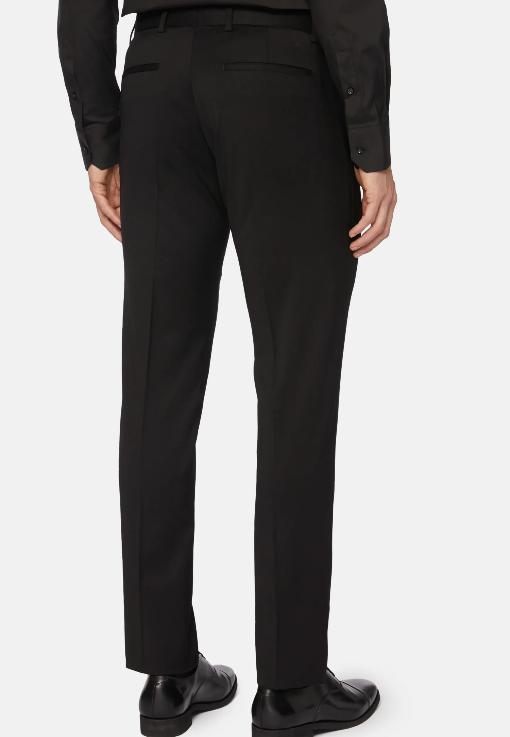 Pants in Stretch Knitted Wool|Boggi Milano Flash Sale