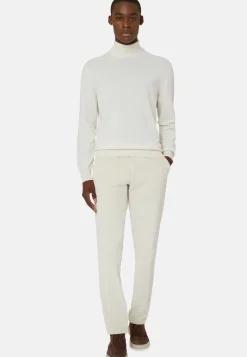 Pants in Stretch Velvet|Boggi Milano Hot