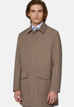 Pea Coat In Technical Wool|Boggi Milano Outlet