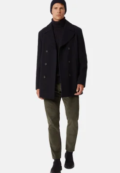 Peacoat In Wool|Boggi Milano Sale