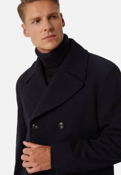 Peacoat In Wool|Boggi Milano Sale