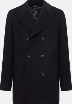 Peacoat In Wool|Boggi Milano Sale