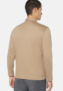 Polo Shirt in a Cotton Blend High-Performance Jersey Regular|Boggi Milano Store