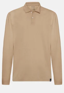 Polo Shirt in a Cotton Blend High-Performance Jersey Regular|Boggi Milano Store