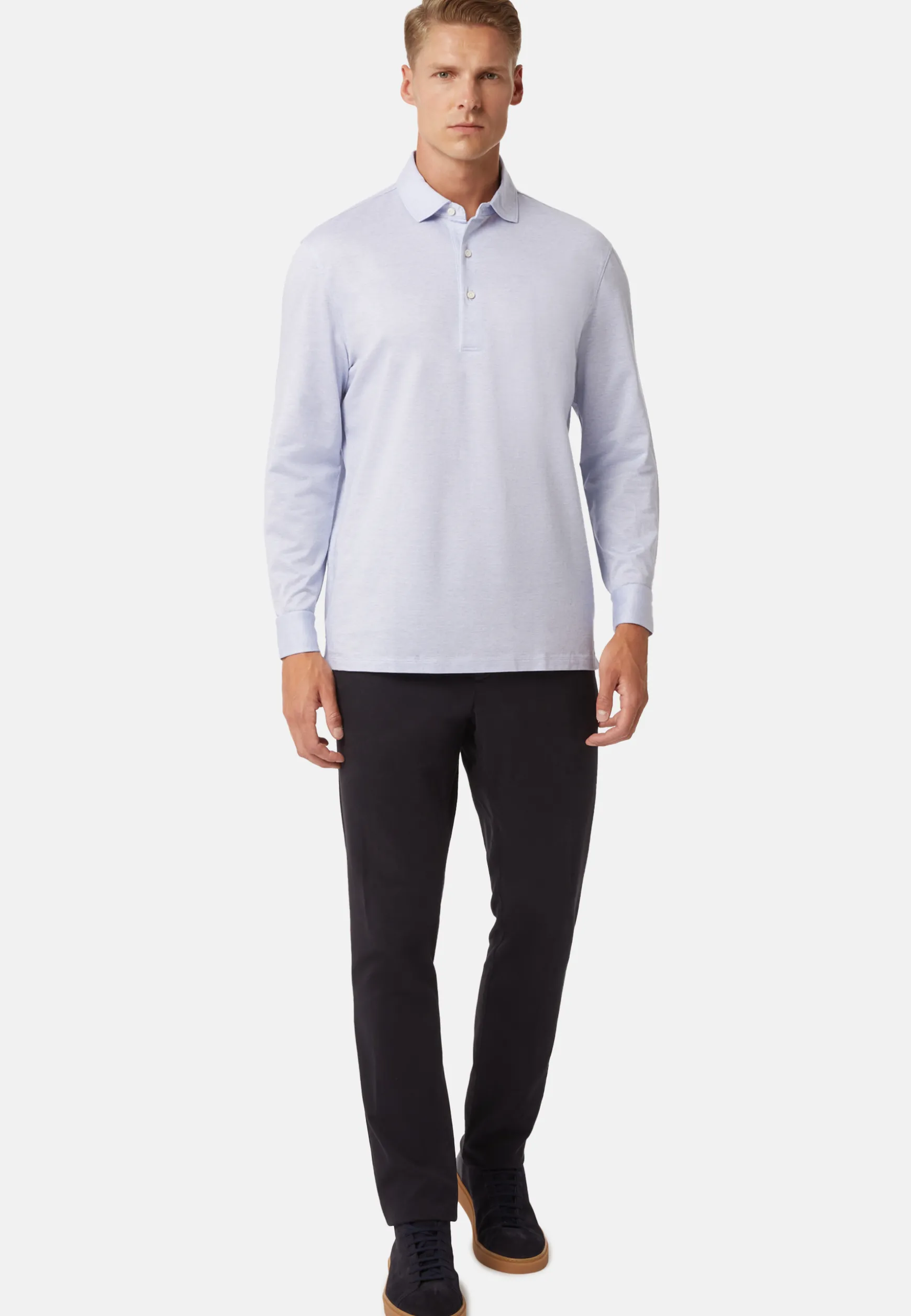 Polo Shirt In Cotton Jersey Regular Fit|Boggi Milano Best