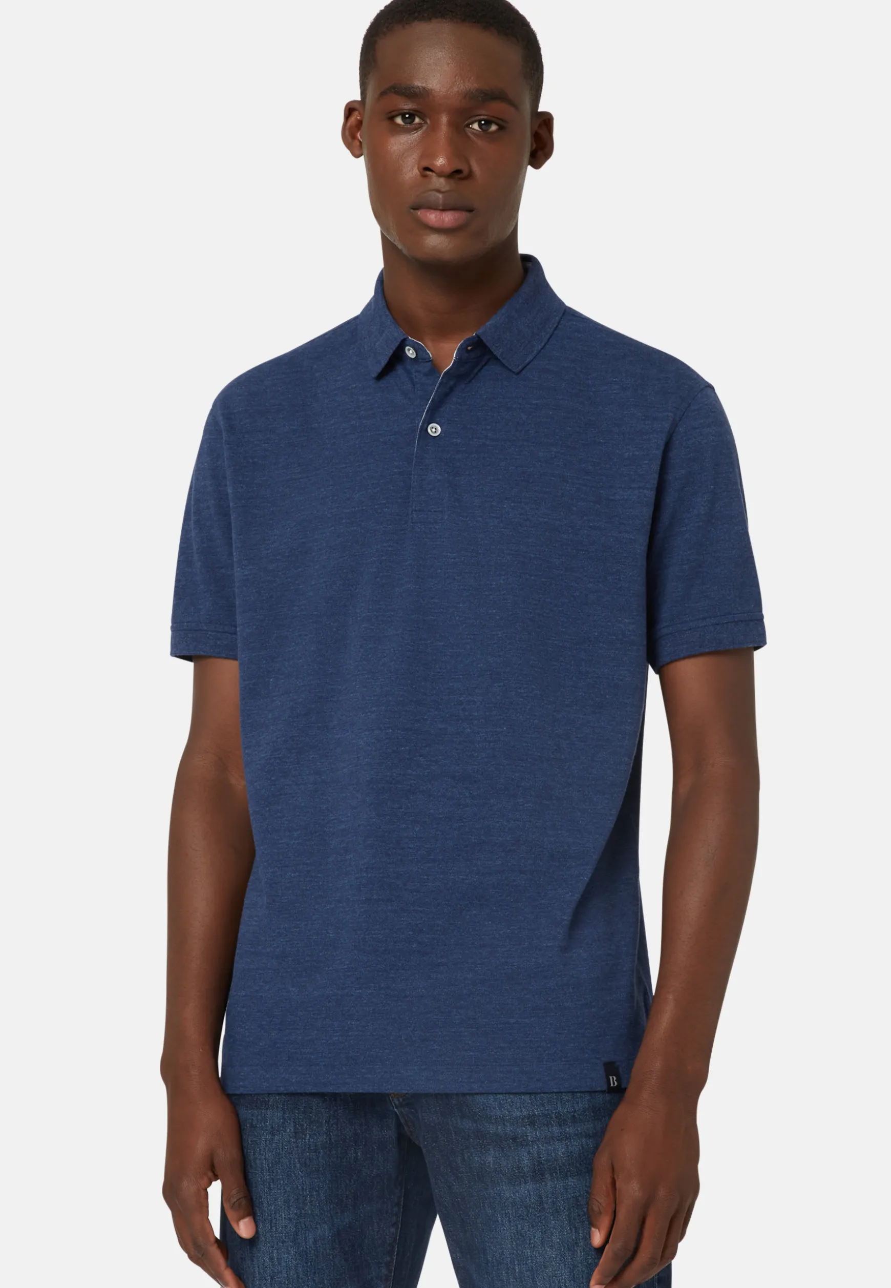 Polo Shirt In Cotton Pique Regular|Boggi Milano Shop
