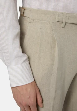 Pure Linen Pants|Boggi Milano Sale