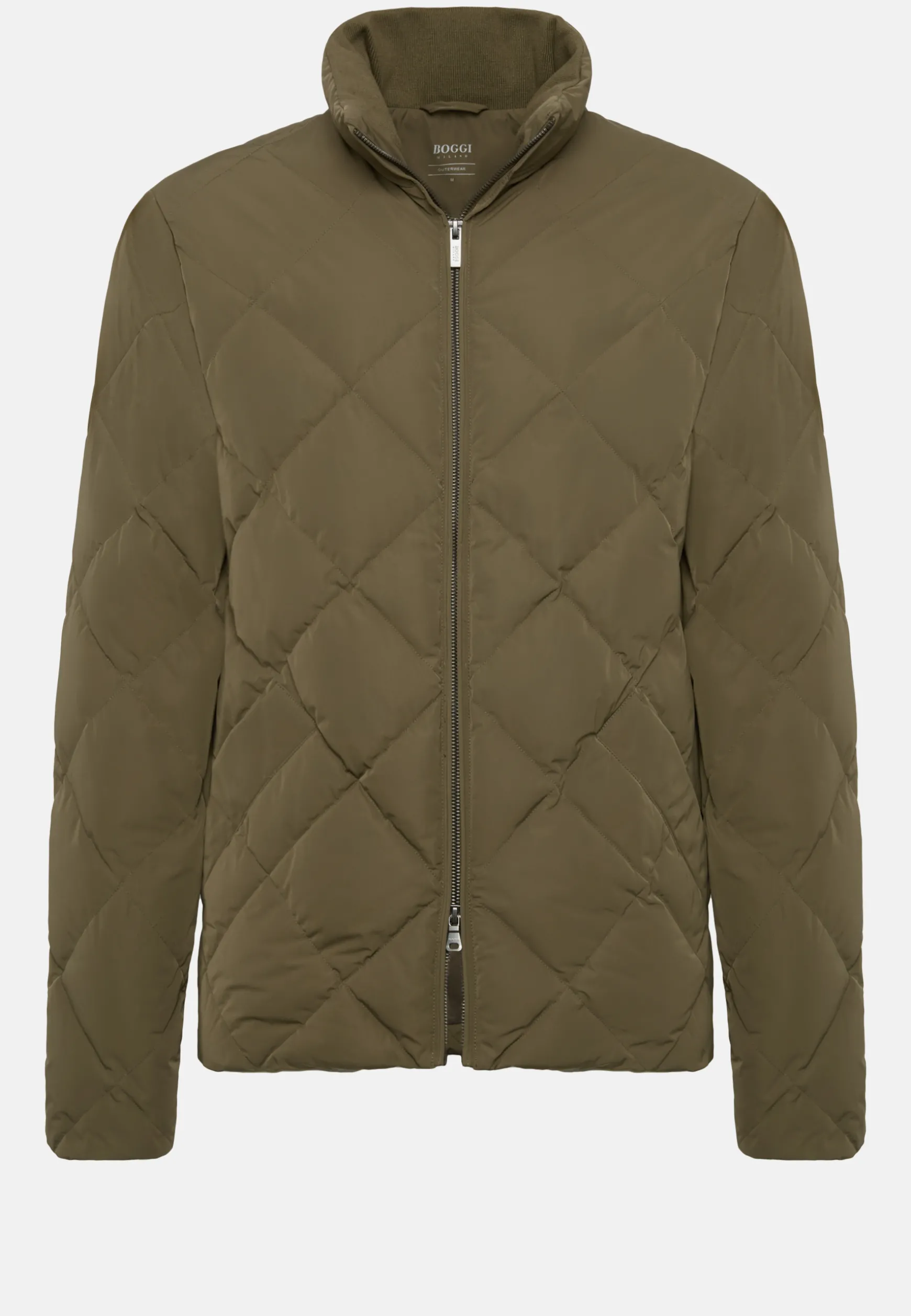 Recycled Fabric Goose Down Bomber Jacket|Boggi Milano Cheap