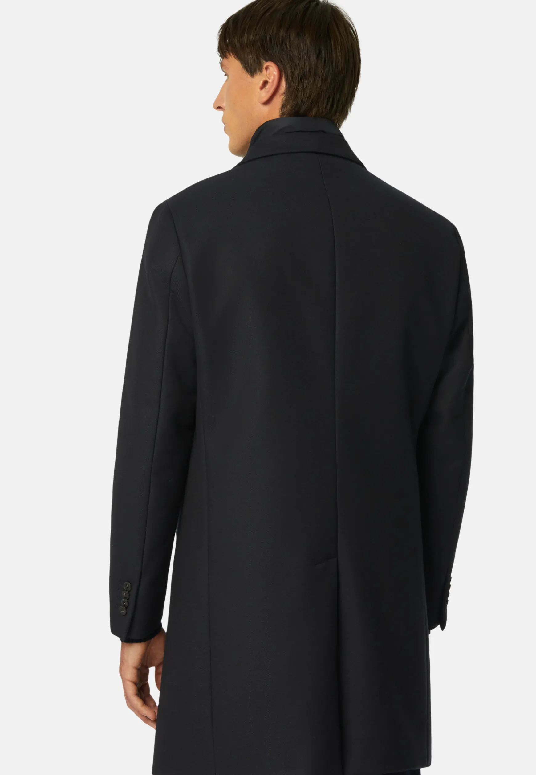 Recycled Wool Membrane Padded Coat|Boggi Milano Clearance
