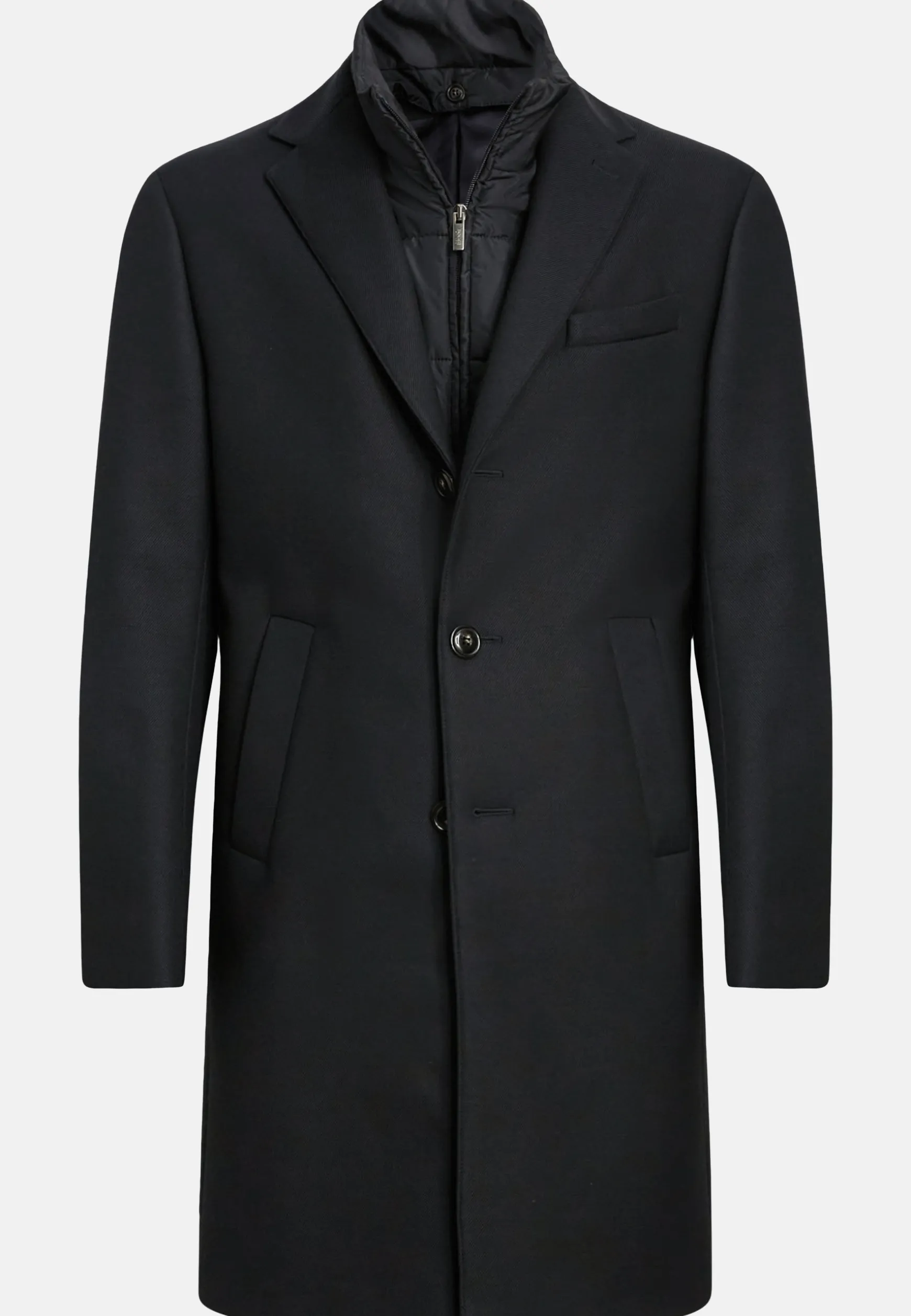 Recycled Wool Membrane Padded Coat|Boggi Milano Clearance