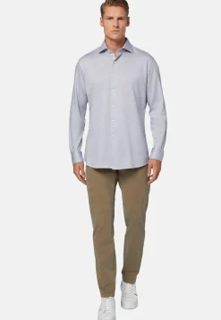 Regular Fit Cotton Jersey Polo Shirt|Boggi Milano Store
