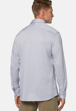 Regular Fit Cotton Jersey Polo Shirt|Boggi Milano Store