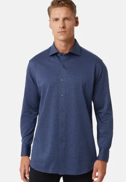 Regular Fit Cotton Jersey Polo Shirt|Boggi Milano Outlet