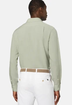 Regular Fit Tencel/Linen Shirt|Boggi Milano Flash Sale