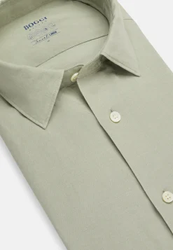 Regular Fit Tencel/Linen Shirt|Boggi Milano Flash Sale