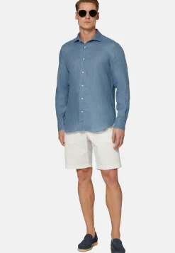 Regular Fit Linen Shirt|Boggi Milano Cheap