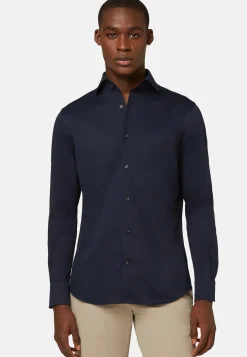 Regular fit japanese jersey polo shirt|Boggi Milano Store
