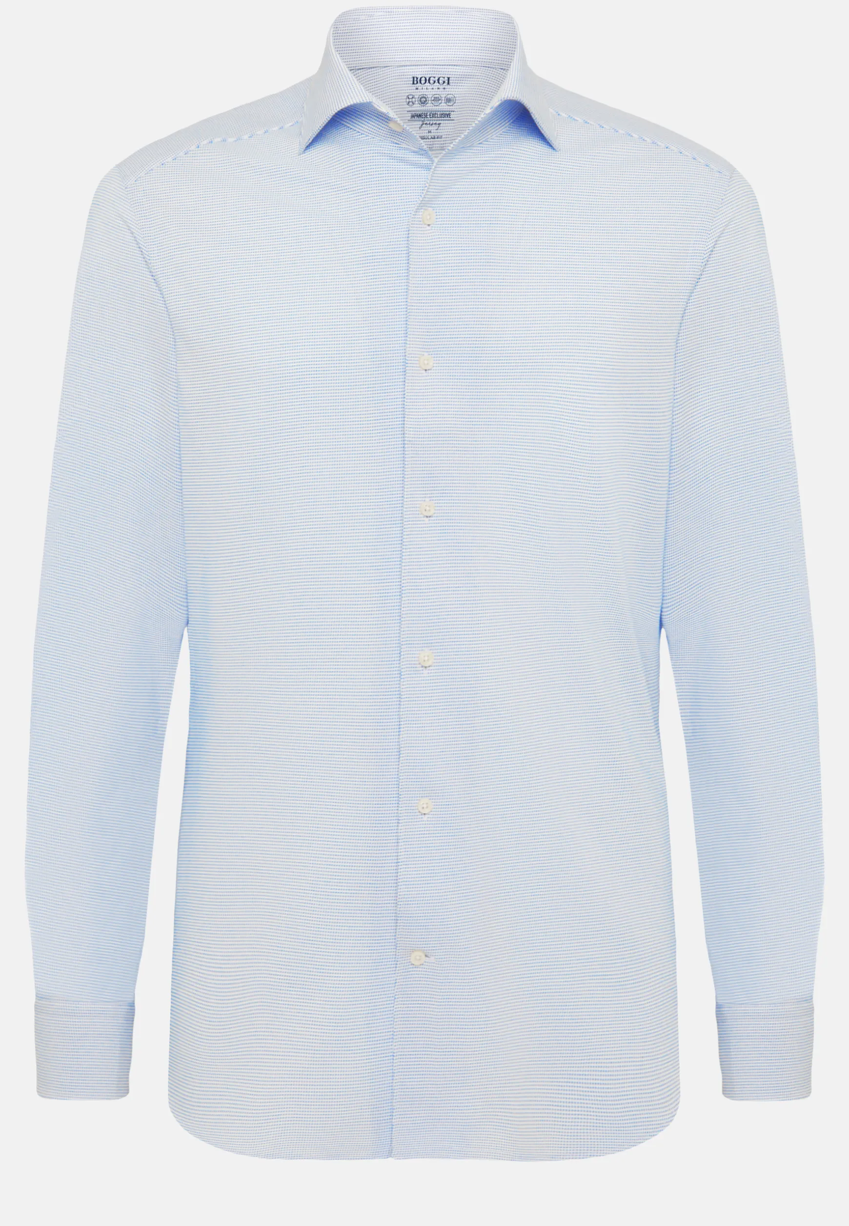 Regular Fit Japanese Jersey Polo Shirt|Boggi Milano Outlet