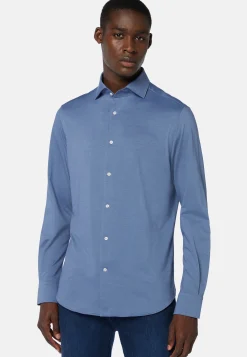 Regular Fit Japanese Jersey Polo Shirt|Boggi Milano Outlet