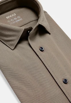 Regular Fit Performance Pique Polo Shirt|Boggi Milano Discount