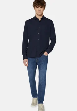 Regular Fit Performance Pique Polo Shirt|Boggi Milano Shop