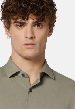 Regular Fit Performance Pique Polo Shirt|Boggi Milano Clearance