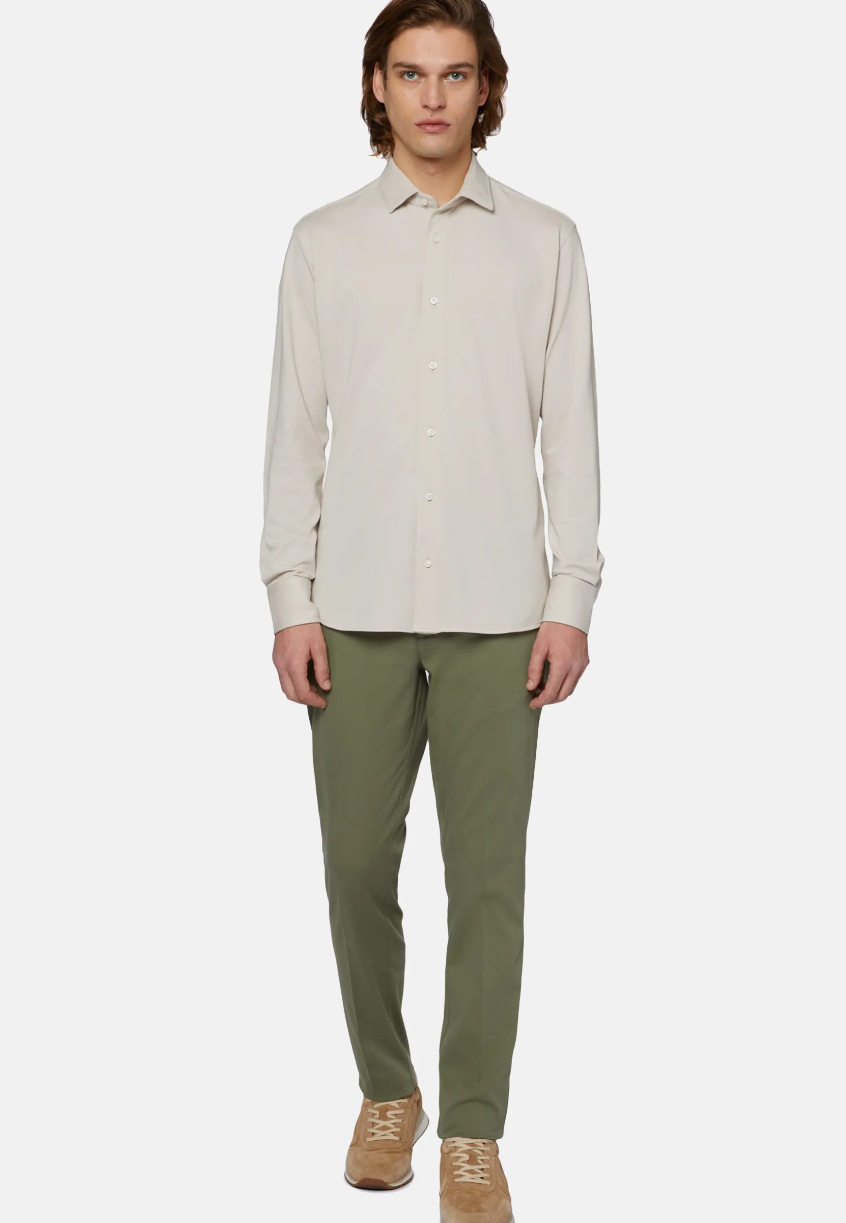 Regular Fit Performance Pique Polo Shirt|Boggi Milano Sale