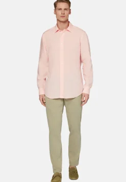 Regular Fit Tencel Linen Shirt|Boggi Milano Flash Sale