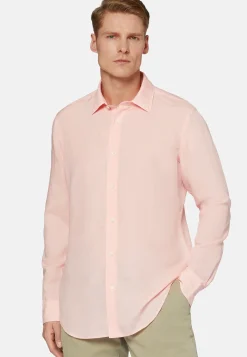 Regular Fit Tencel Linen Shirt|Boggi Milano Flash Sale