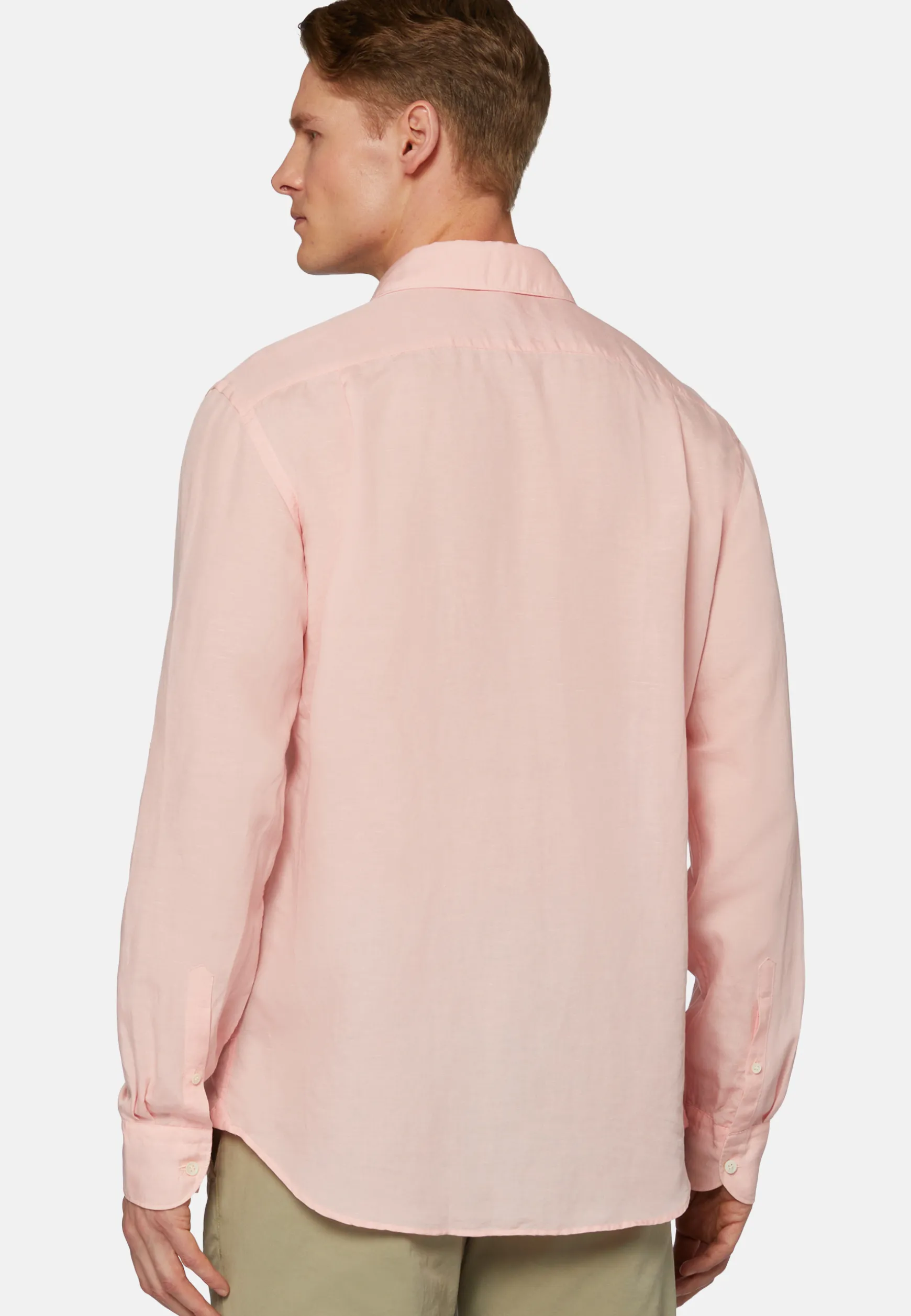 Regular Fit Tencel Linen Shirt|Boggi Milano Flash Sale