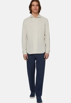 Regular Fit Linen Shirt|Boggi Milano Clearance