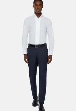 Regular Fit Cotton Dobby Shirt|Boggi Milano Cheap