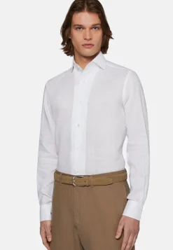 Regular Fit Linen Shirt|Boggi Milano Shop