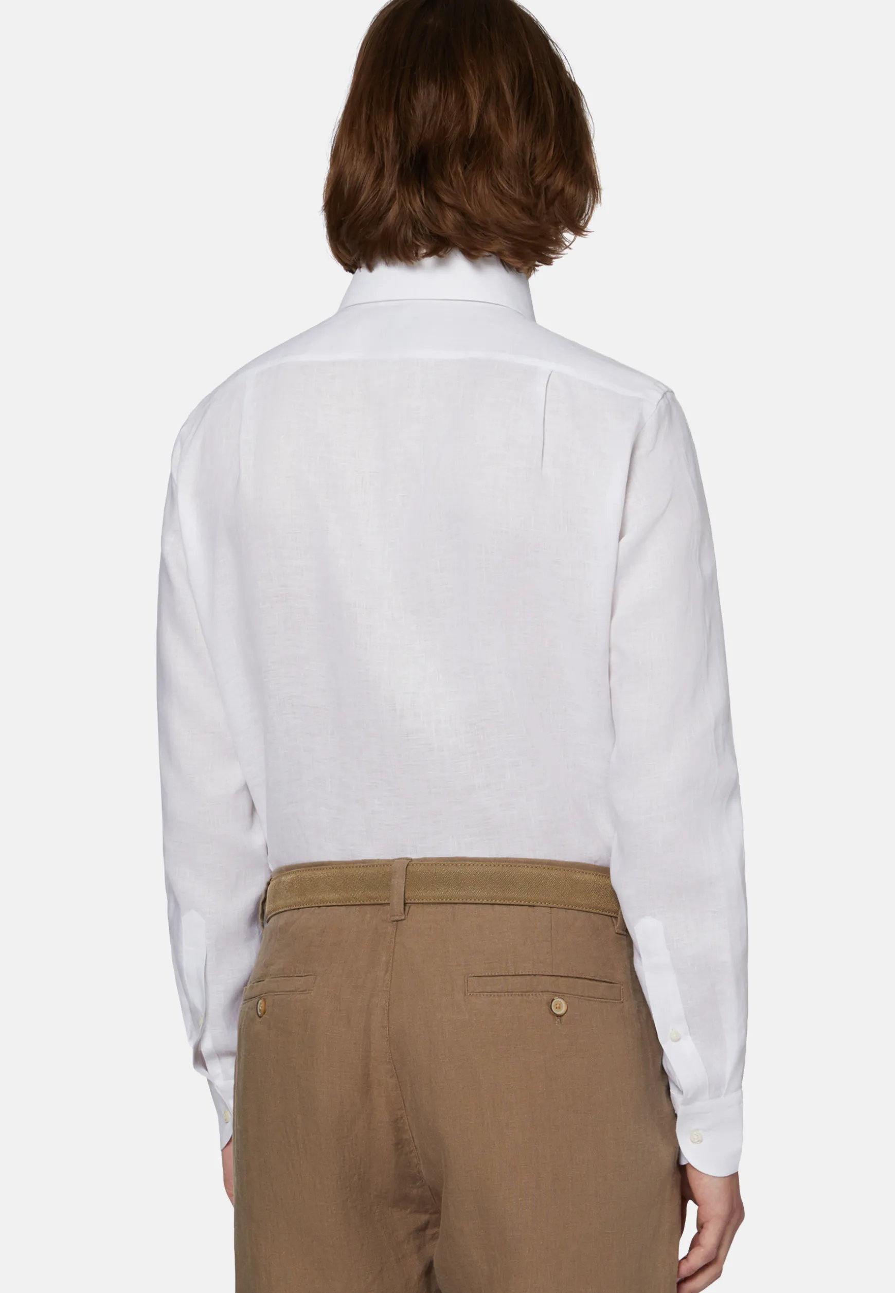 Regular Fit Linen Shirt|Boggi Milano Shop