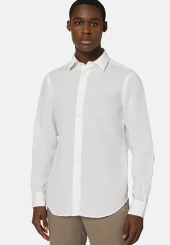 Regular Fit Tencel Linen Shirt|Boggi Milano Store